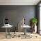 Electric Standing Desk Frame with Adjustable Height and Press Button Controller